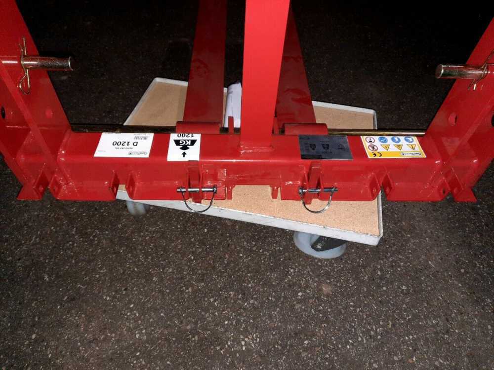 GeoTech D1200 — Fourche à palettes arrière 1200 kg