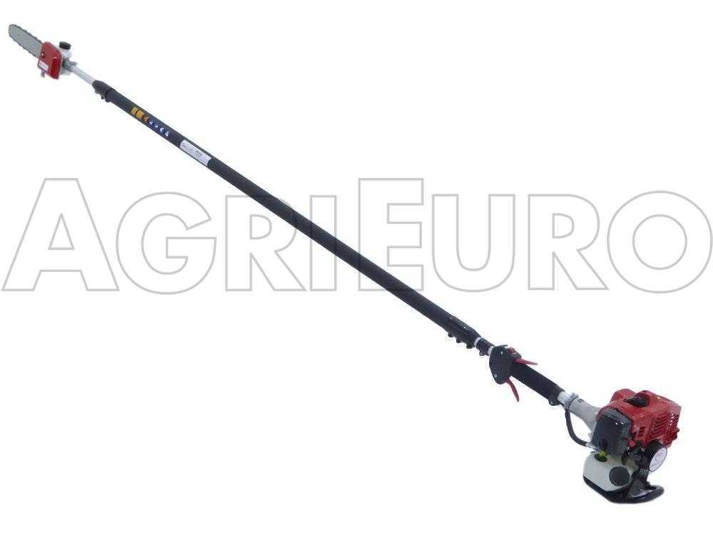 GeoTech Pro PP 270 EVO — Perche élagueuse thermique télescopique 4,10 m