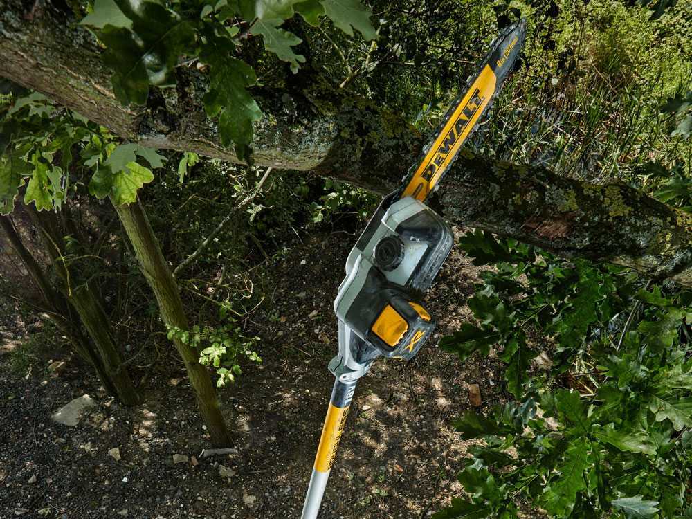DeWalt DCMPS567P1-QW — Perche élagueuse à batterie 18V rallongeable