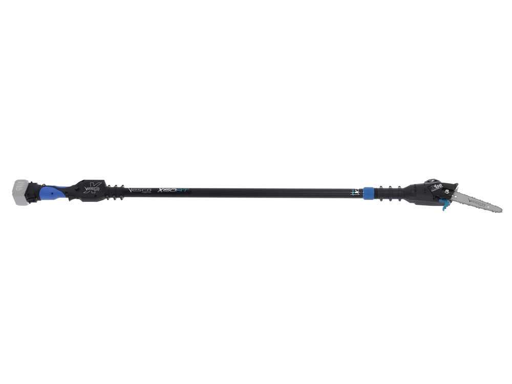 Vesco X150AT — Élagueuse à batterie sur perche télescopique 160-250 cm