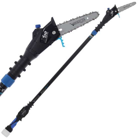 Vesco X150AT — Élagueuse à batterie sur perche télescopique 160-250 cm