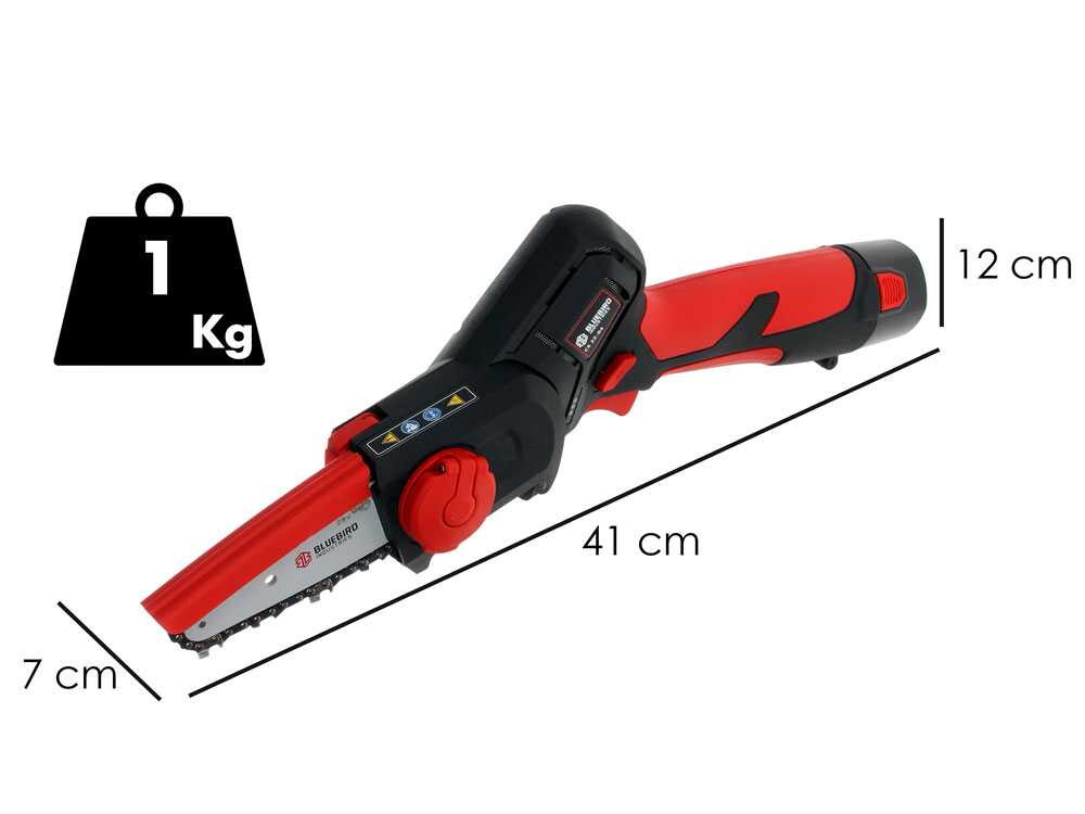 Blue Bird CS 22-04 & PS 23-25 Faster — Kit élagueuse et sécateur à batterie