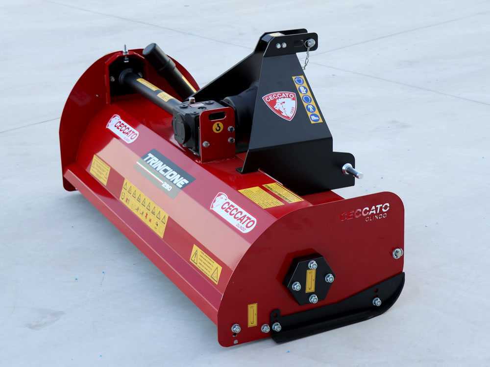 Ceccato Trincione 290 — Broyeur porté 140 cm, 24 marteaux