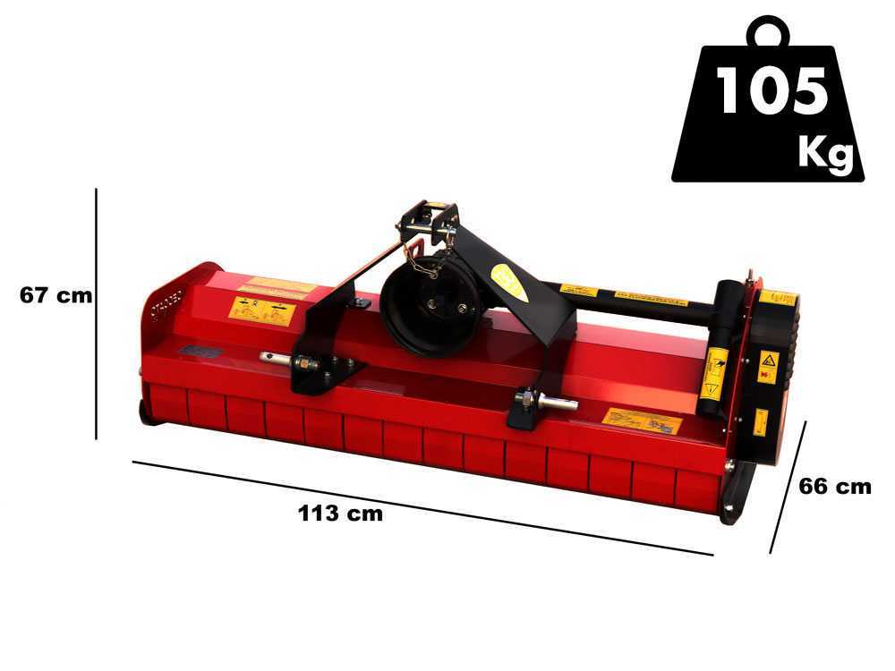 Ceccato Trincione 290 — Broyeur porté 100 cm, 16 marteaux