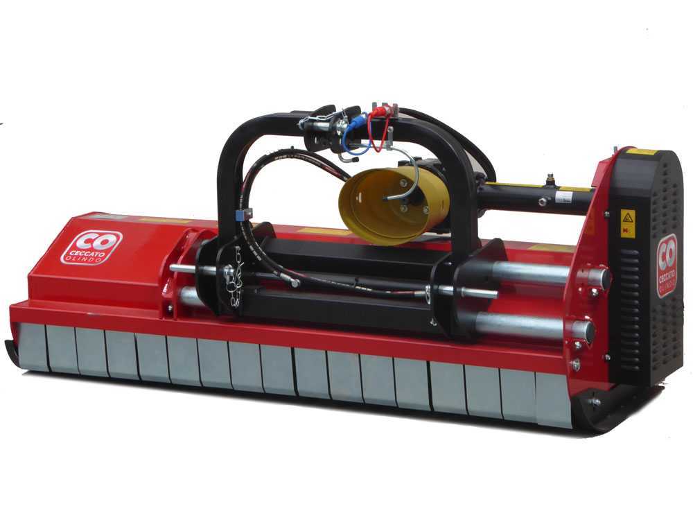 Ceccato Trincione 400 4T1800ID — Broyeur porté série lourde déport hydraulique