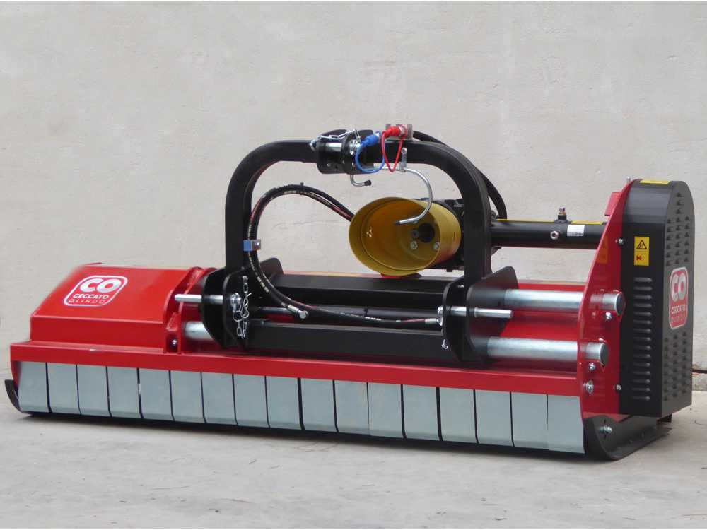 Ceccato Trincione 400 4T1800ID — Broyeur porté série lourde déport hydraulique