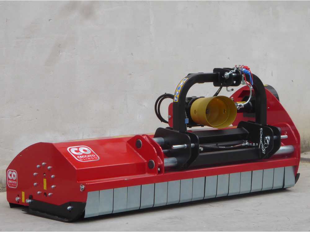 Ceccato Trincione 400 4T1800ID — Broyeur porté série lourde déport hydraulique