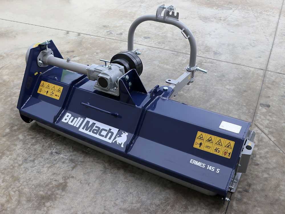 BullMach Ermes 145 S — Broyeur porté série légère déport manuel