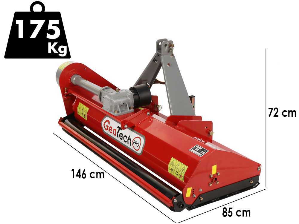 GeoTech Pro LFM 155 — Broyeur porté série légère 153 cm