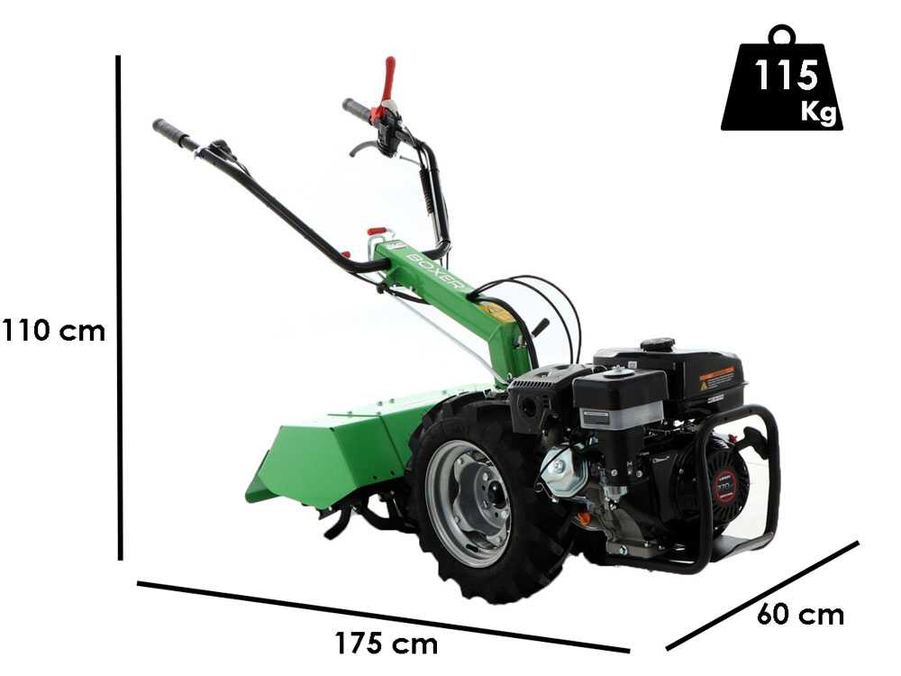 Lampacrescia MGM Boxer — Motoculteur essence Loncin 10 CV