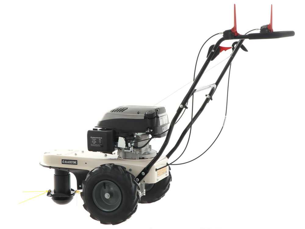 BlackStone WGT 60-173 SP — Débroussailleuse à roues autotractée 4 temps