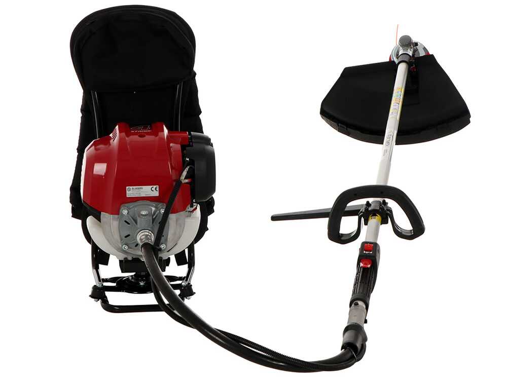 EuroMech ZHO 50C — Débroussailleuse à dos essence 4 temps Honda GX50