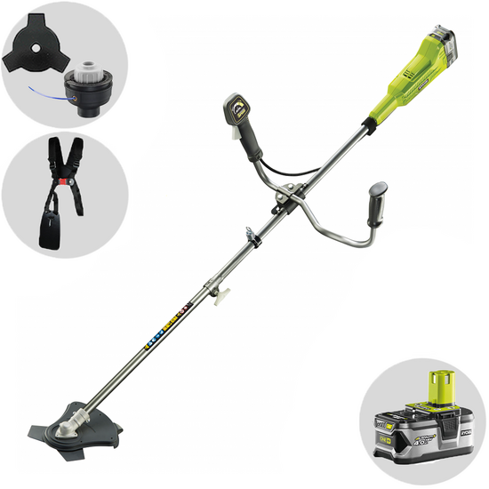 Ryobi RBC18X20B4F — Débroussailleuse à batterie 18V 4 Ah