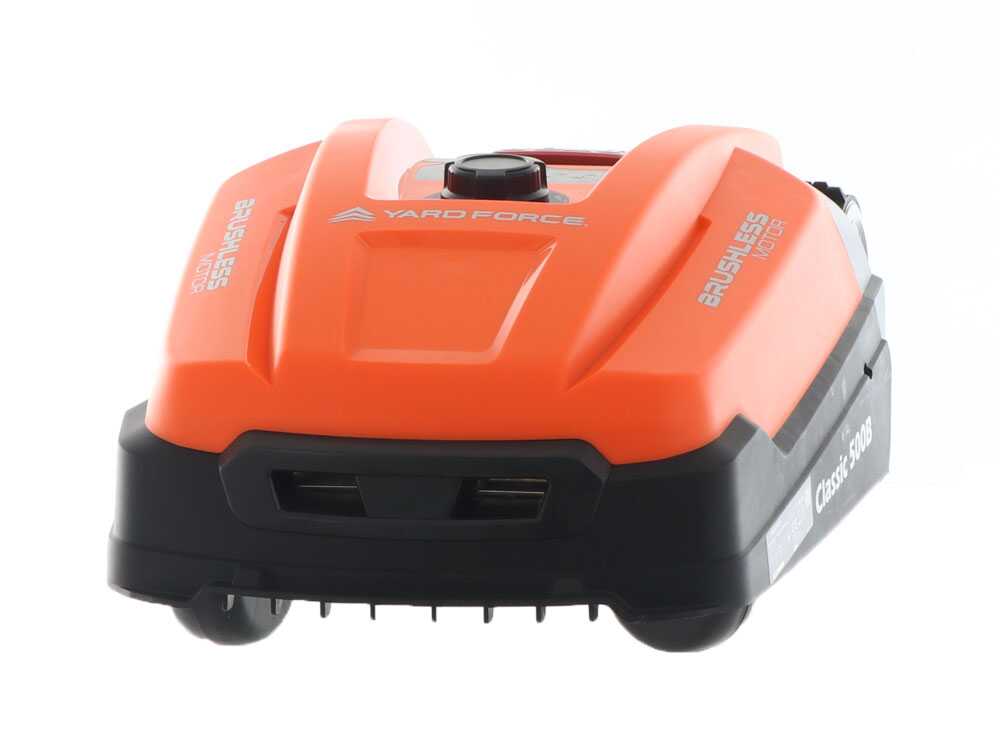 Yard Force Classic 500B — Robot tondeuse 500 m² Bluetooth