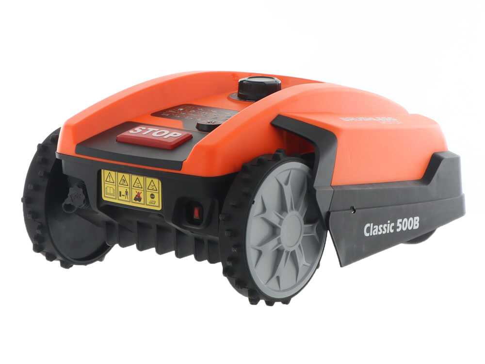 Yard Force Classic 500B — Robot tondeuse 500 m² Bluetooth