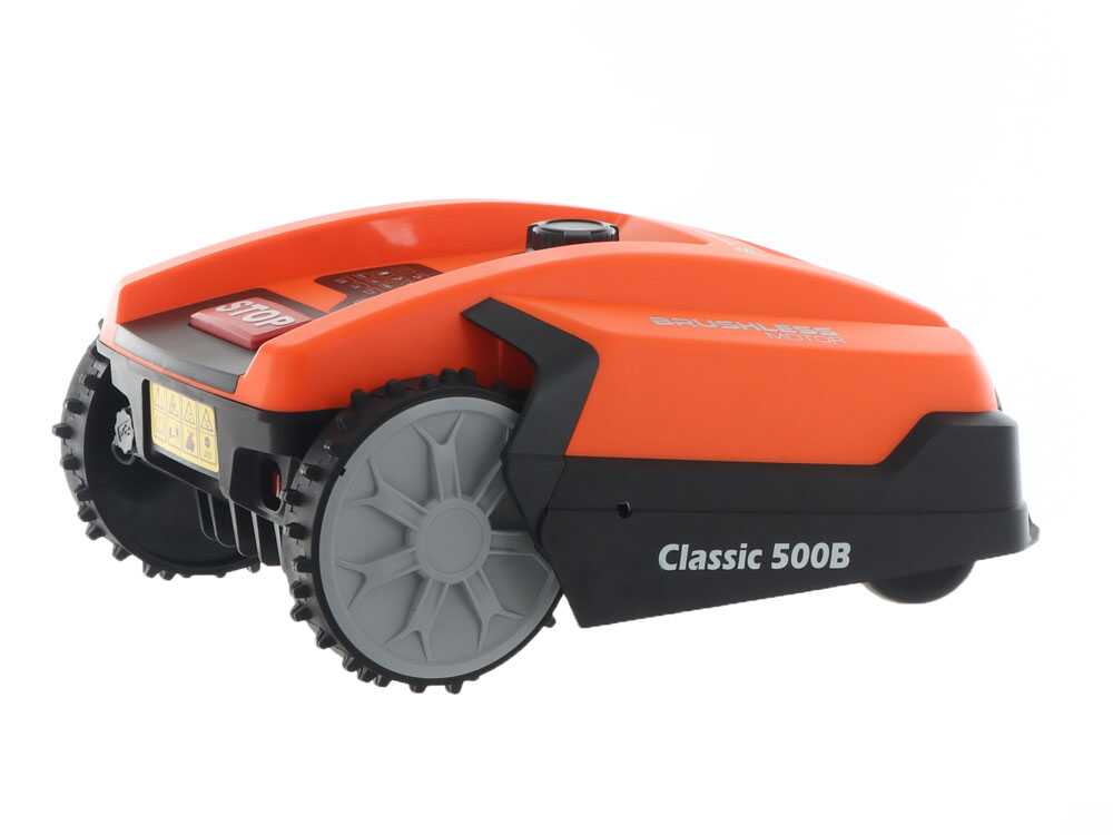 Yard Force Classic 500B — Robot tondeuse 500 m² Bluetooth