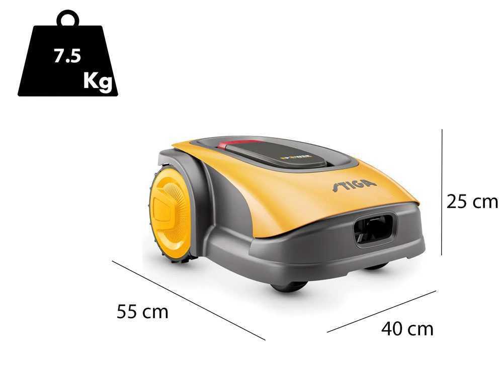 Stiga G 300 — Robot tondeuse petite surface batterie E-Power