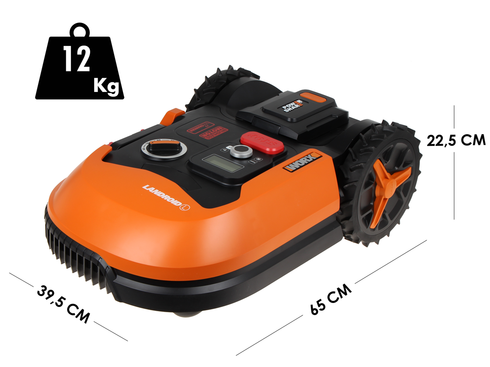 Worx Landroid WR147E.1 — Robot tondeuse 1000 m² avec fil périphérique