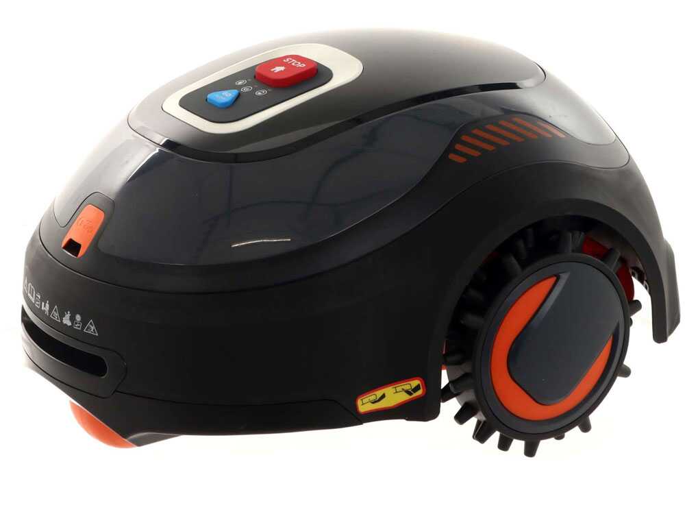 Black & Decker BCRMW122-QW — Robot tondeuse 700 m² avec fil