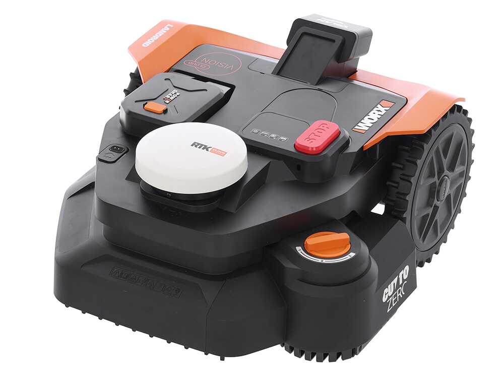 Worx Landroid Vision Cloud WR330E — Robot tondeuse sans installation