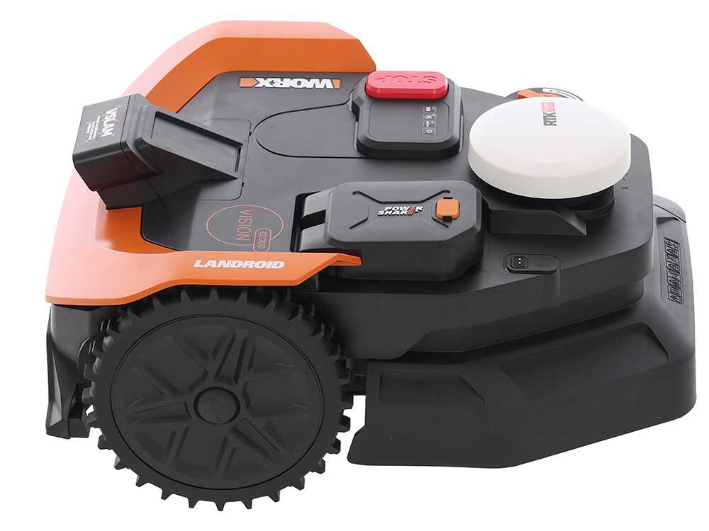 Worx Landroid Vision Cloud WR330E — Robot tondeuse sans installation