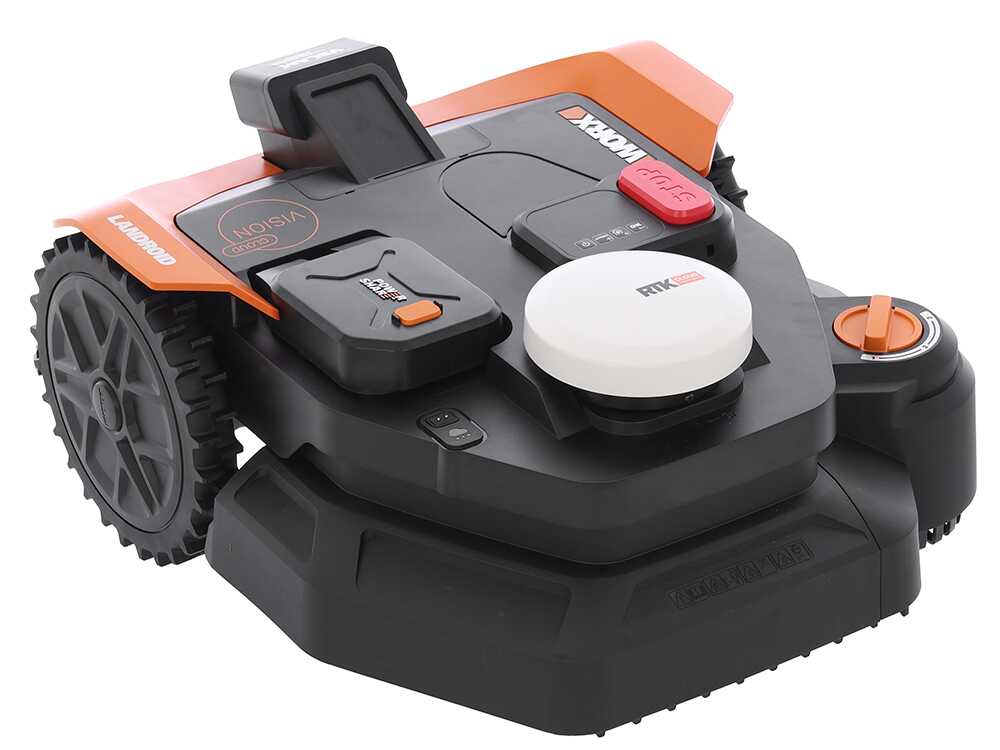 Worx Landroid Vision Cloud WR330E — Robot tondeuse sans installation