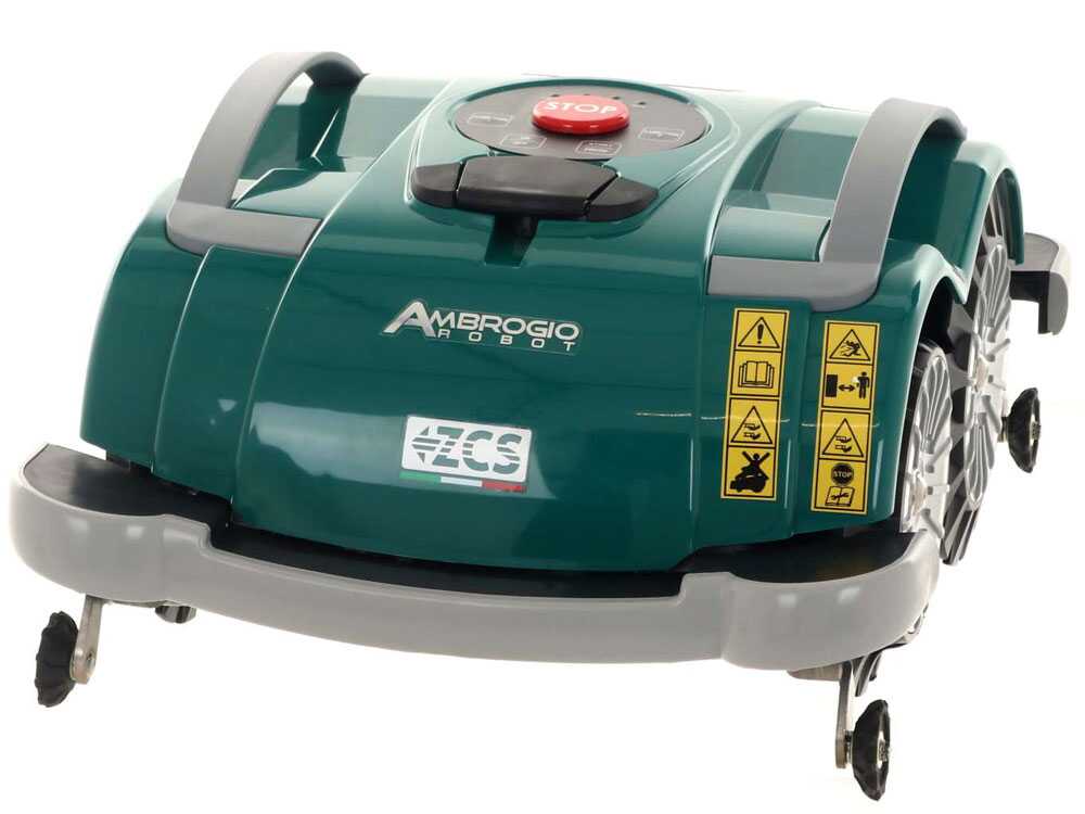 Ambrogio L60 Elite S+ — Robot tondeuse 400 m² sans installation