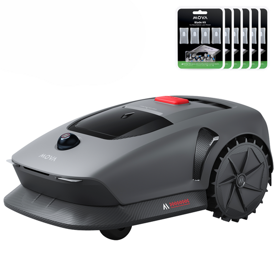 MOVA 600 KIT — Robot tondeuse sans fil périphérique + 81 lames