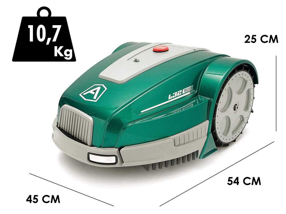 Ambrogio L32 Deluxe — Robot tondeuse avec fil périphérique 25,9V