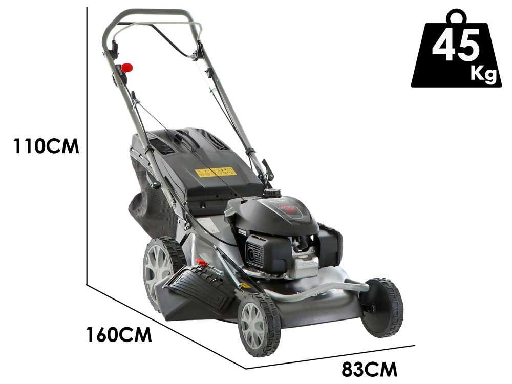 Marina Systems HR 57 SH 3V — Tondeuse tractée 4 en 1 moteur Honda GCVx 200