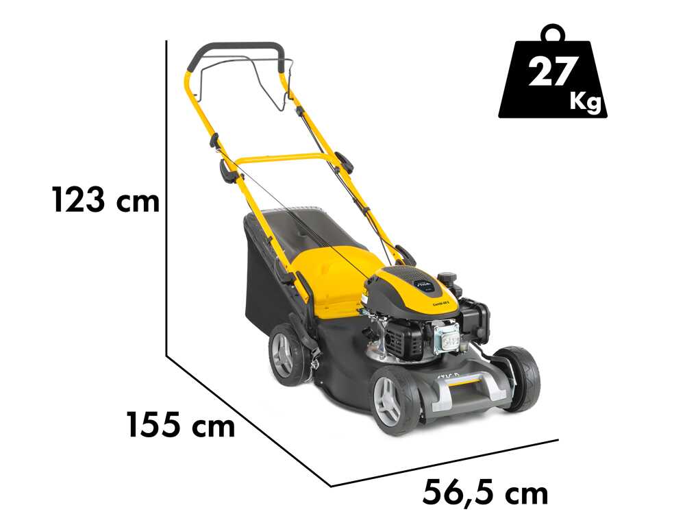 Stiga Combi 48 S — Tondeuse thermique tractée 3 en 1 moteur ST 140