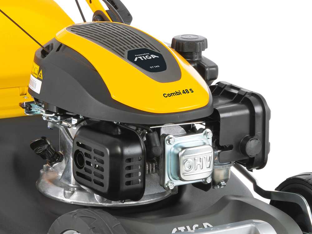 Stiga Combi 48 S — Tondeuse thermique tractée 3 en 1 moteur ST 140