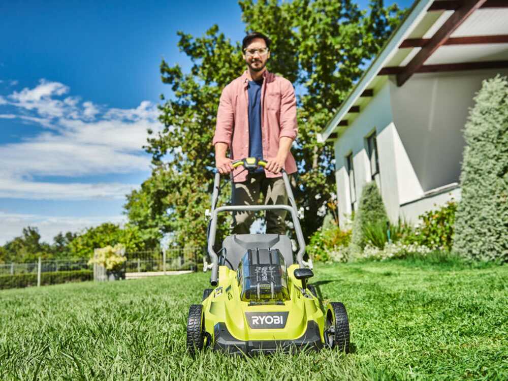 Ryobi RLM36X41H50PG — Tondeuse à batterie 36V coupe 40 cm
