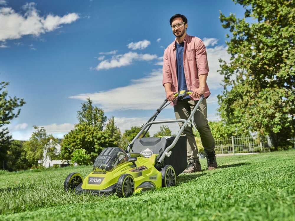 Ryobi RLM36X41H50PG — Tondeuse à batterie 36V coupe 40 cm