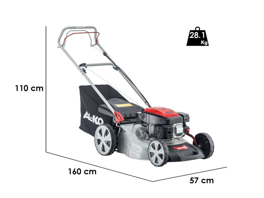 AL-KO Easy 4.60 SP-S — Tondeuse thermique tractée coupe 46 cm