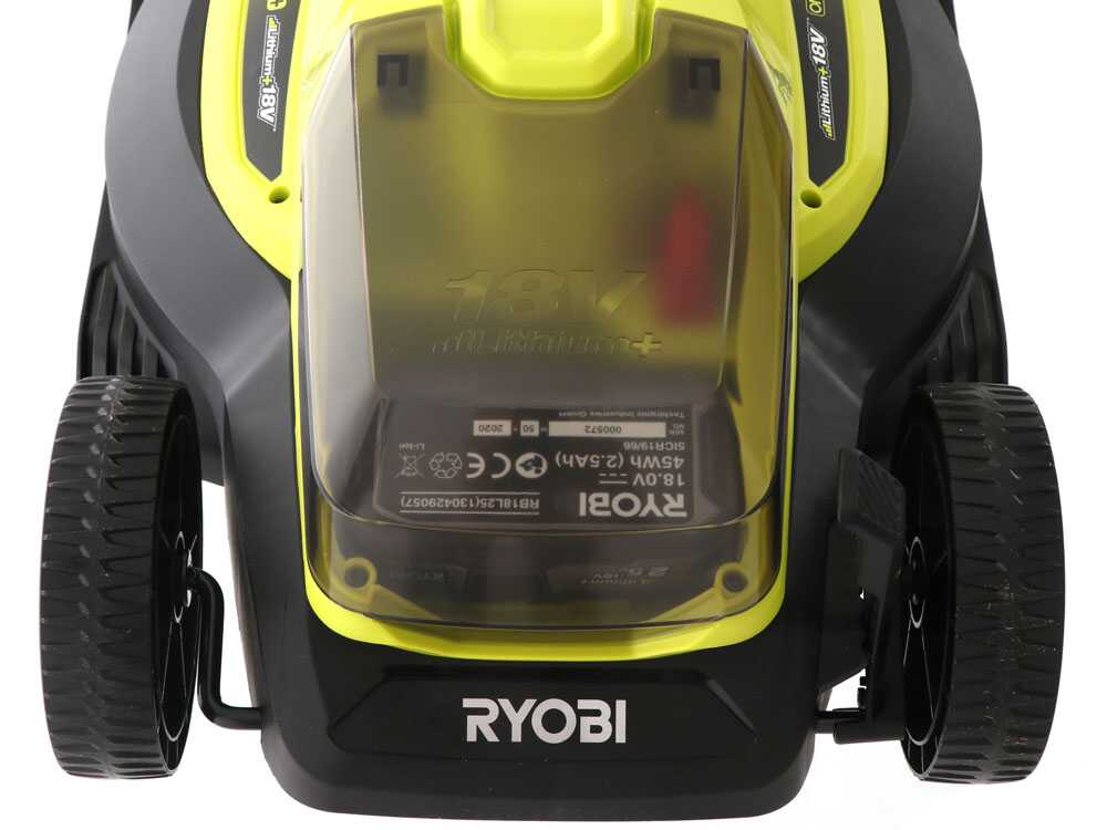 Ryobi RLM18X33B40 — Tondeuse à batterie 18V coupe 33 cm