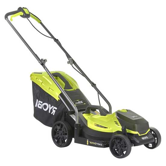 Ryobi RLM18X33B40 — Tondeuse à batterie 18V coupe 33 cm