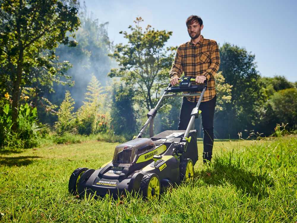 Ryobi RY36LMX51A-160 — Tondeuse tractée à batterie 36V coupe 51 cm