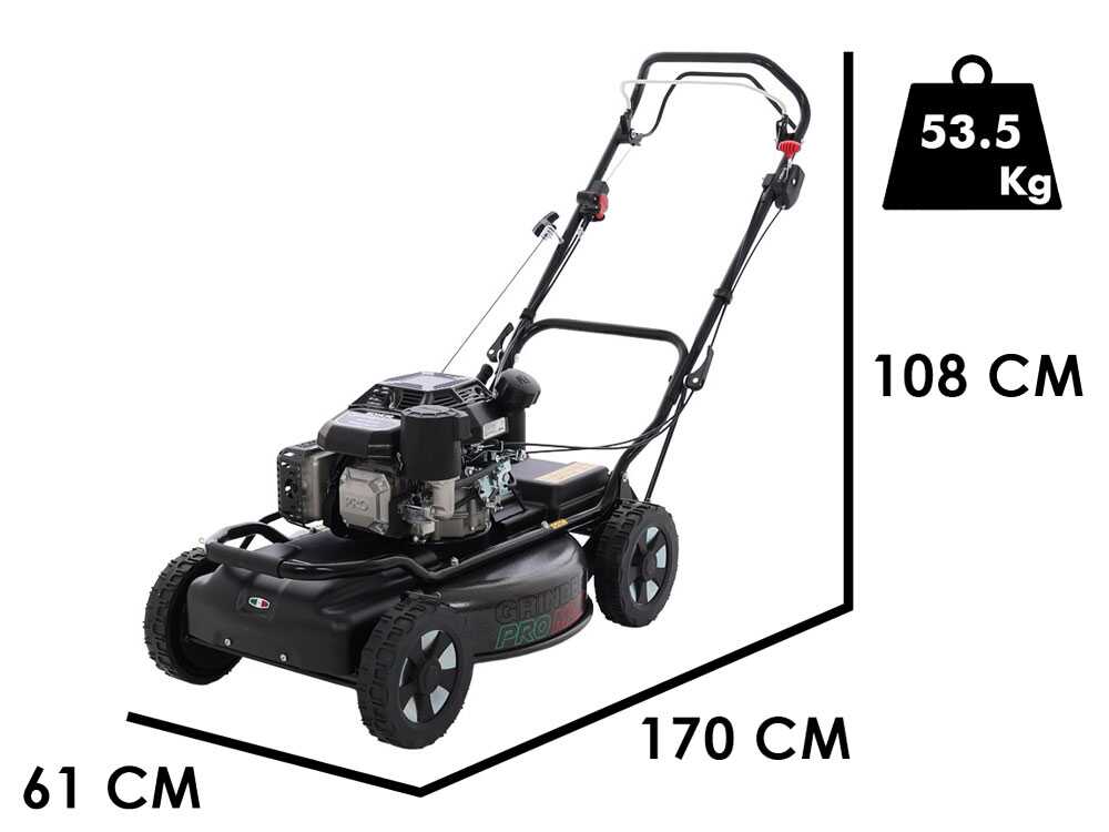 Marina Systems Grinder Pro Max 4×4 60 — Tondeuse thermique 4 roues motrices