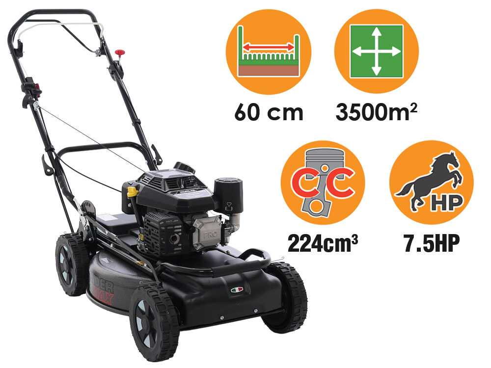 Marina Systems Grinder Pro Max 4×4 60 — Tondeuse thermique 4 roues motrices