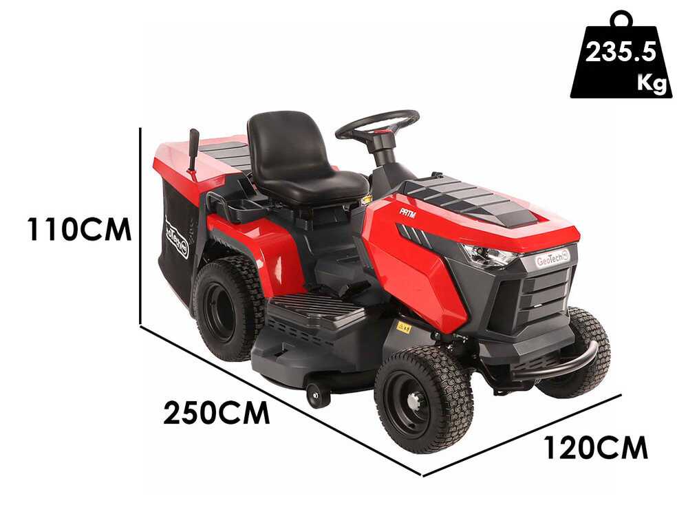 GeoTech-Pro PRTM 200-1020 H-CM — Autoportée hydrostatique 20 CV coupe 102 cm