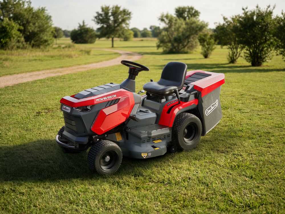 GeoTech-Pro PRTM 180-1020 CM — Tracteur tondeuse 17 CV bac 280 L