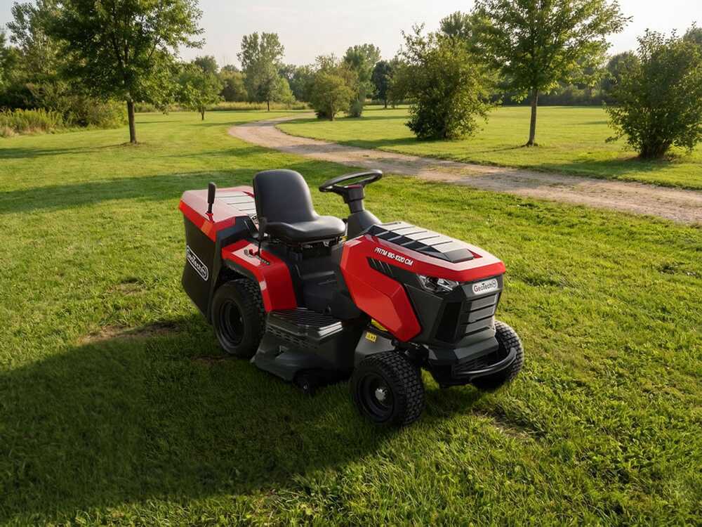 GeoTech-Pro PRTM 180-1020 CM — Tracteur tondeuse 17 CV bac 280 L
