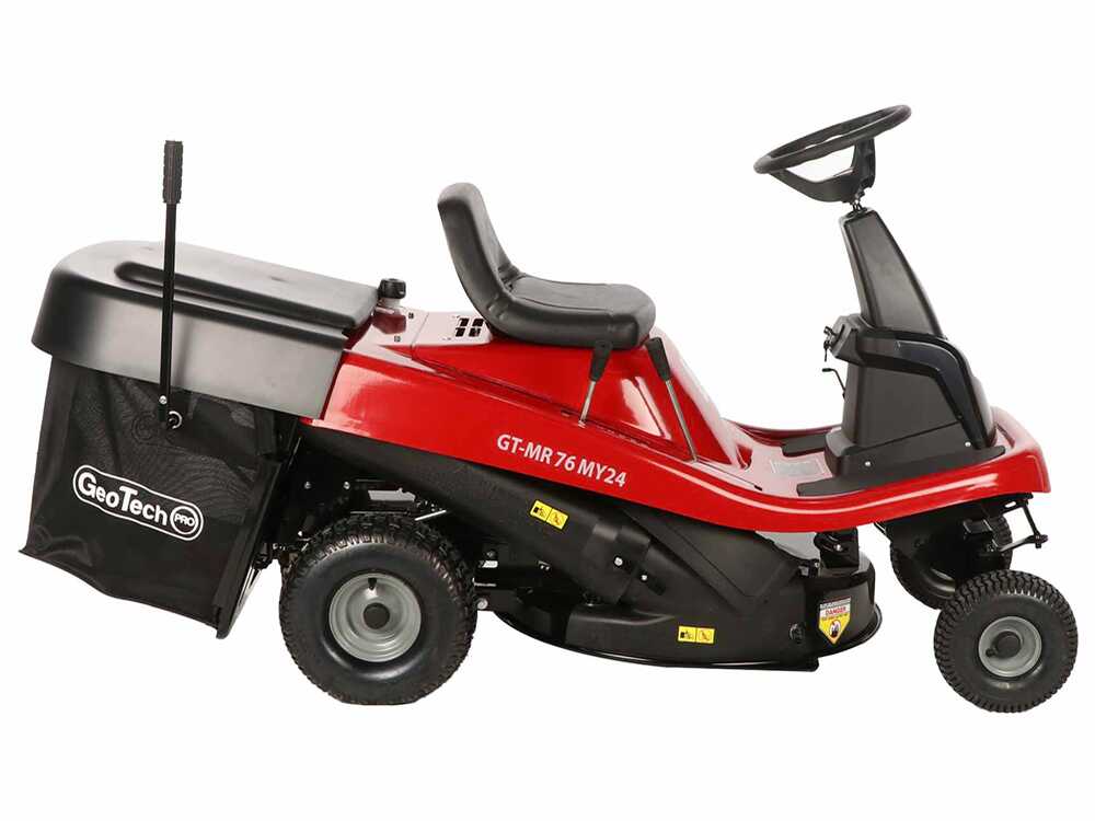 GeoTech-Pro GT-MR 76 — Tracteur tondeuse 432 cm³ coupe 76 cm