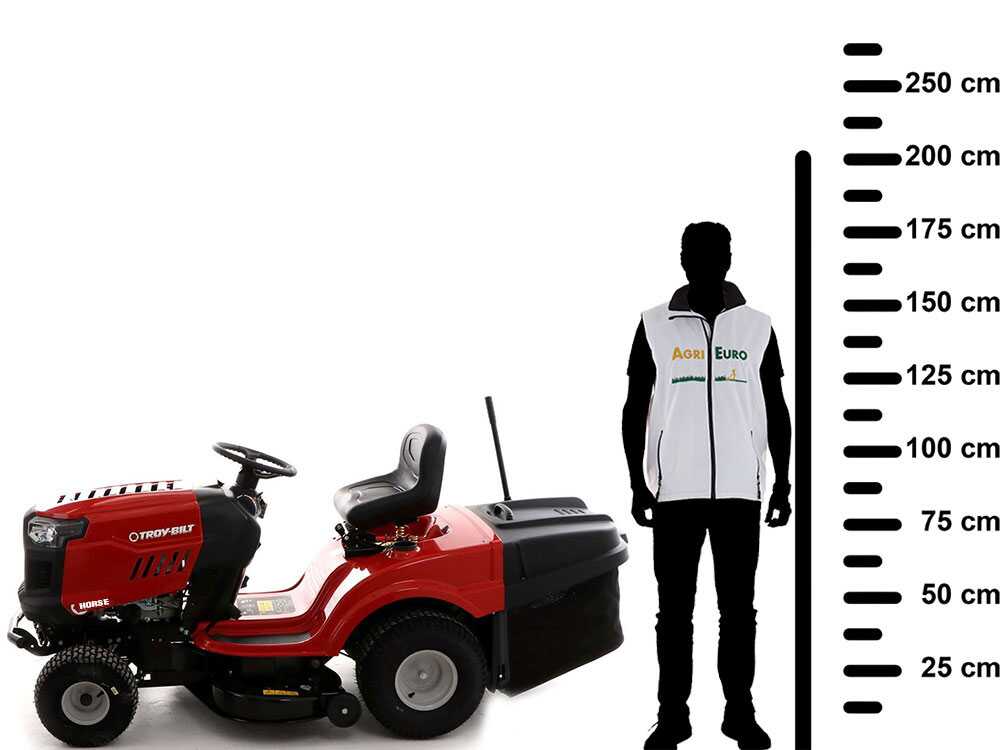 Troy-Bilt Horse 105T-R — Autoportée bicylindre 679 cm³ hydrostatique