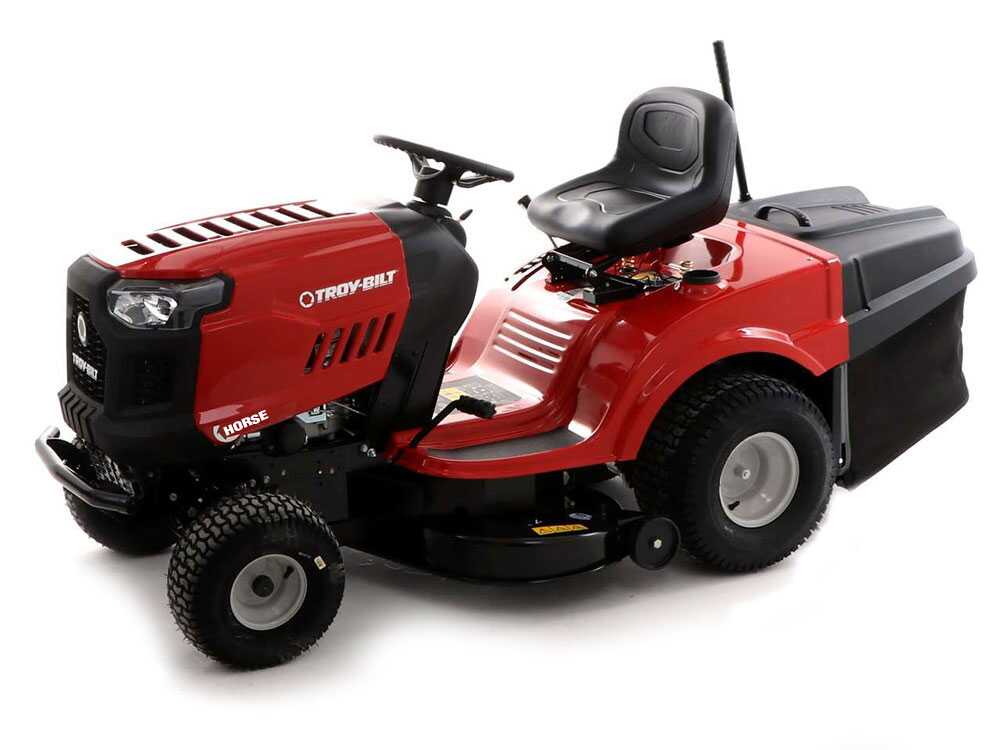 Troy-Bilt Horse 105T-R — Autoportée bicylindre 679 cm³ hydrostatique
