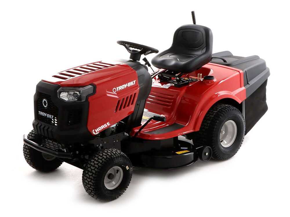 Troy-Bilt Horse 105T-R — Autoportée bicylindre 679 cm³ hydrostatique