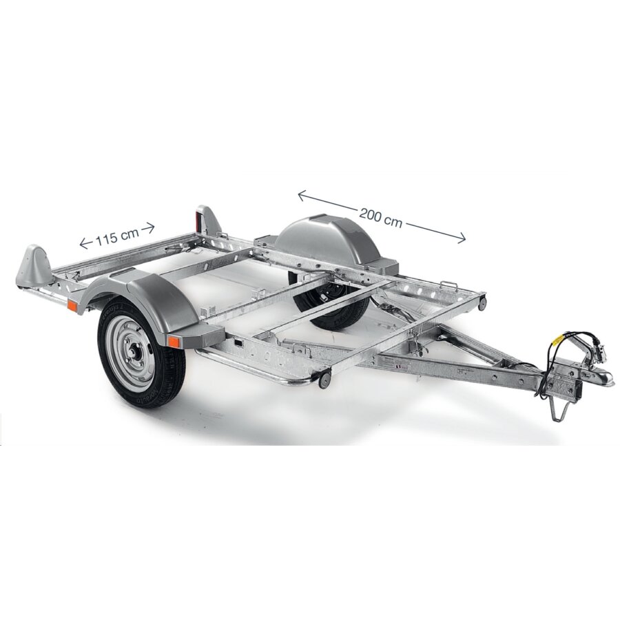 Norauto Premium 115 Evo — Remorque châssis nu 500 kg
