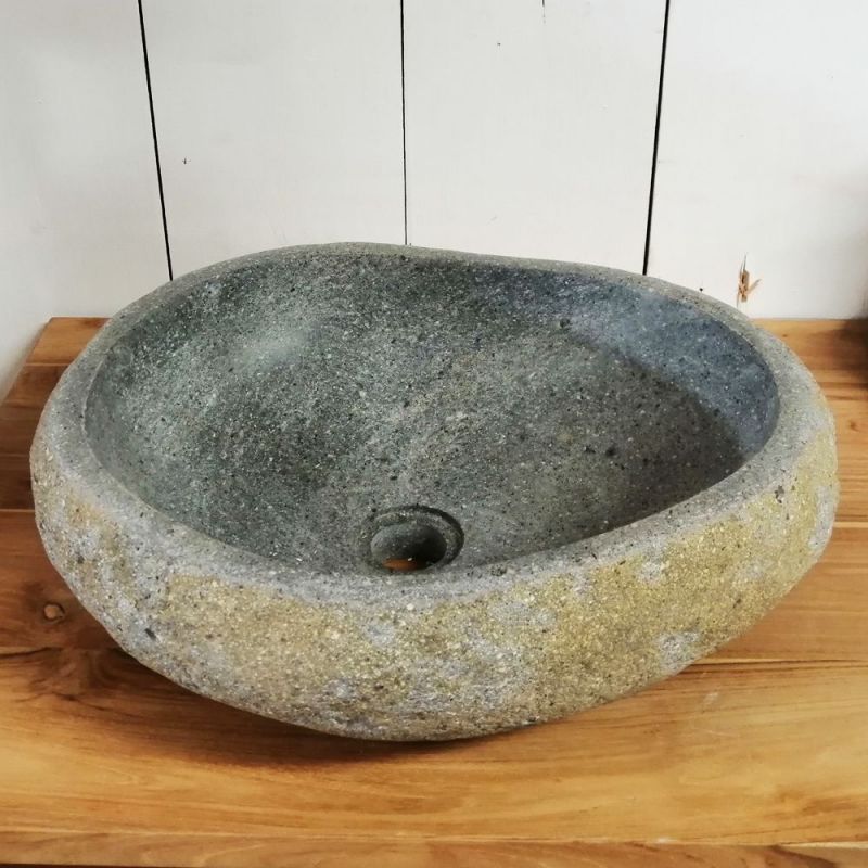 Vasque galet à poser STONE 40-50 cm
